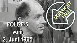 Vorsicht Falle Folge 5 vom 2 Juni 1965  Nepper Schlepper Bauernfänger [upl. by Solberg257]