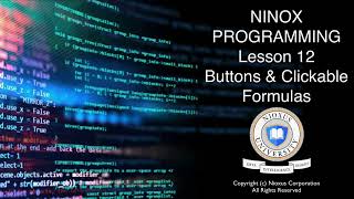 112 Programming Ninox  Buttons amp Click Formulas [upl. by Tibbitts]