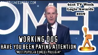 2019 Logie Awards  Have You Been Paying Attention  Most Popular Comedy Program [upl. by Elleinnad]