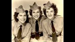 Boogie Woogie Bugle Boy  The Andrews Sisters lyrics in description [upl. by Eimrots573]