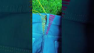 How to Downsize Jeans waist [upl. by Martie]