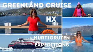 HX HURTIGRUTEN EXPEDITIONS GREENLAND CRUISE ON MS FRIDTJOF NANSEN WHOLE CRUISE REVIEW amp INSIDE LOOK [upl. by Aicetel917]