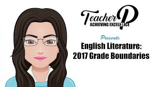 GCSE English Literature Grade Boundaries [upl. by Helm]