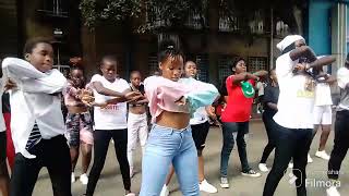 Nandi ft Rayvanny and Koffi olomide nimekuzoea remix Choreography Ruger Davido Amapiano [upl. by Enayd]