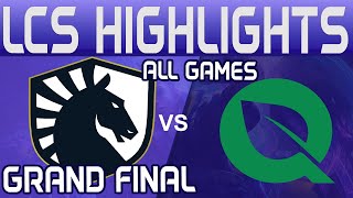 TL vs FLY Highlights ALL GAMES  LCS GRAND FINAL 2024  Team Liquid vs FlyQuest by Onivia [upl. by Lorain850]