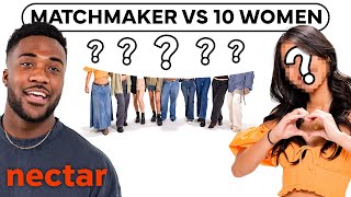 professional matchmaker vs 10 women  vs 1 [upl. by Inalial553]