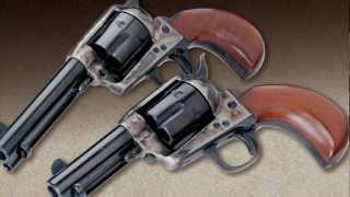 Uberti 1873 Birds Head Cartridge Revolver [upl. by Aicirtam]