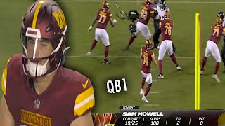 Sam Howell SHOWS WHY He is QB1 🎯👀 Ravens vs Commanders Preseason Highlights [upl. by Athey]