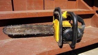 Is This The Worst Chainsaw To Work On [upl. by Aydin]