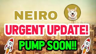 NEIRO Urgent Guys NEIRO coin Price Prediction [upl. by Herschel353]