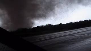 Never before seen closeup footage of the Moore EF5 tornado of May 20 2013 In the edge of it [upl. by Grati876]