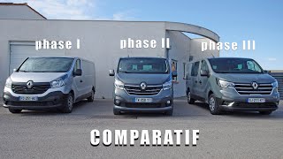 Renault Trafic III  Comparatif des versions 🚐🚐🚐 [upl. by Asek]