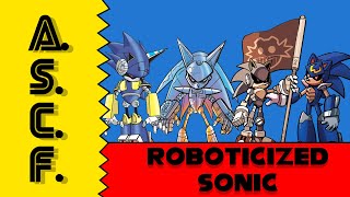 Archie Sonic Character Files Roboticized Sonic [upl. by Aihsel701]