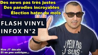 📺 FLASH VINYL INFO 2  Le JT décalé et drôle du VINYL GAME [upl. by Idolla266]