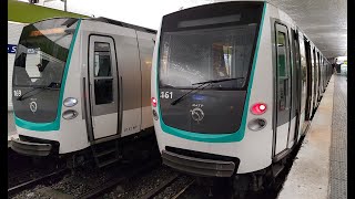 Métro Ligne 9🚇MF01 STIF x RATP  Mairie de Montreuil➡️Pont de Sèvres [upl. by Blockus]