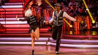 Simon Webbe Charlestons to ‘My Old Man Said Follow The Van’  Strictly Come Dancing 2014  BBC One [upl. by Naam]