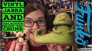 Funko VYNL Jabba The Hutt and Salacious Crumb Review [upl. by Jonny]