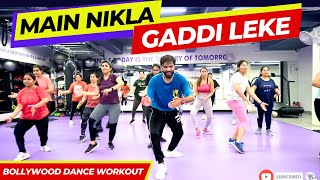 Main Nikla Gaddi Leke  Gadar 2  Bollywood Dance Workout Choreography  FITNESS DANCE With RAHUL [upl. by Zimmerman708]