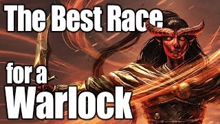 DampD Warlock 5e Best Race in 5th Edition Dungeons and Dragons [upl. by Ilana470]