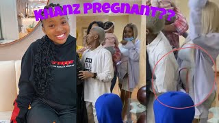 Khanyi Mbaus daughter Khanz speaks out about pregnancy [upl. by Nillad]