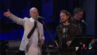 REM and Eddie Vedder Pearl Jam Man on The Moon Live at Rock and Roll Hall of Fame 1080p FULL HD [upl. by Brose488]