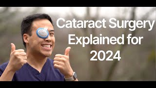 Cataract Surgery 2024 Laser amp Femto Multifocal amp Light Adjustable Explained [upl. by Dario529]