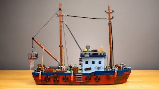 BlueBrixx Altes Fischerboot REVIEW  Set 104263 [upl. by Hickie310]