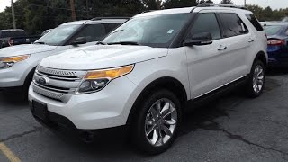 2015 Ford Explorer XLT 35L V6 4X4 Start Up Tour and Review [upl. by Fernandes]