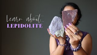 Lepidolite Meanings Uses amp Healing Properties  AZ Satin Crystals [upl. by Leboff]