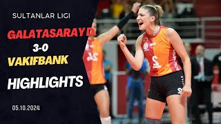 Galatasaray Daikin 30 Vakıfbank  Sultanlar Ligi 202425 Açılış Maçı  Geniş Özet [upl. by Chinua]