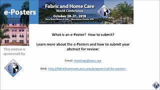 What is an ePoster How to submit Fabric and Home Care World Conference [upl. by Ced]