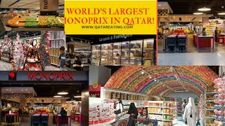 WORLD LARGEST MONOPRIX in QATAR DOHA FESTIVAL CITY visit my Channel Henryzol [upl. by Letrice254]