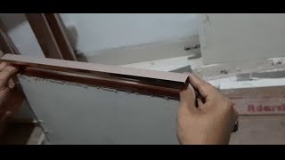 Kitchen में G Profile हैंडल कैसे लगाते है How to Fitting GProfile Handle in Kitchen Cabinet [upl. by Nwotna359]