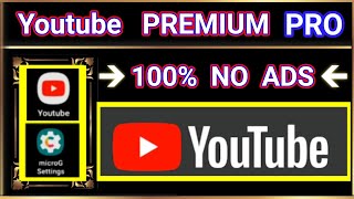 YOUTUBE PREMIUM 100 NO ADS APK [upl. by Kerry]