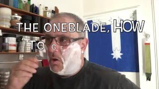 How to use the OneBlade razor [upl. by Galateah]