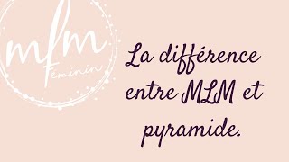 Comment faire la différence entre MLM et organisation pyramidale [upl. by Finnie745]