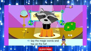 Magic starfall Learn to read Build words Starfall Magic Magic Hat Trick [upl. by Iene]