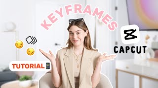 CÓMO usar FOTOGRAMAS CLAVE en CAPCUT  TUTORIAL 📲 [upl. by Kelcey]