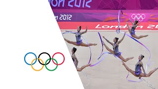 Rhythmic Gymnastics  Group AllAround Qualification  London 2012 Olympics [upl. by Tanitansy]