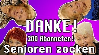 200 Abonnenten  Senioren zocken Deutschlands älteste Gamer [upl. by Cindy]