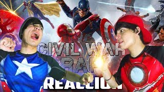 CIVIL WAR RAP TeamCap vs TeamIronMan Keyblade VÍDEO REACCIÓN [upl. by Orelie191]