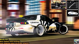 New Update Mazda RX7 Drift setup for 1695hp  Car Parking Multiplayer Drift Gearbox [upl. by Eniawtna292]