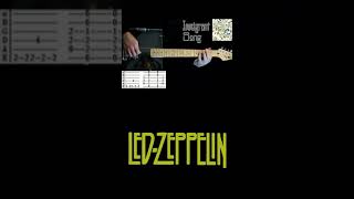 Led Zeppelin Immigrant Song Guitar Tab Cover [upl. by Uwton]