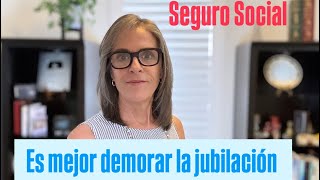 Razones por la cual no solicitar el beneficio por jubilación del Seguro Social adelantado [upl. by Camp]