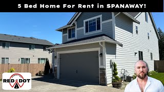 Spacious 3 Story Spanaway Home For Rent [upl. by Alcott]