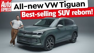 New 2024 Volkswagen Tiguan – is this your next family SUV [upl. by Elnora]