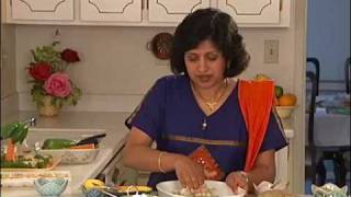 Indian Vegetarian Gourmet  Phyllo baskets [upl. by Htes]