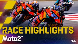 Moto2™ Race Highlights  2021 CatalanGP [upl. by Susej]