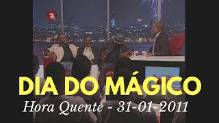 DIA DO MÁGICO NO HORA QUENTE [upl. by Airdnek431]