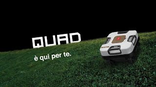 Hai un prato con forti pendenze Nessun problema con Ambrogio Quad Elite [upl. by Ynaffi]